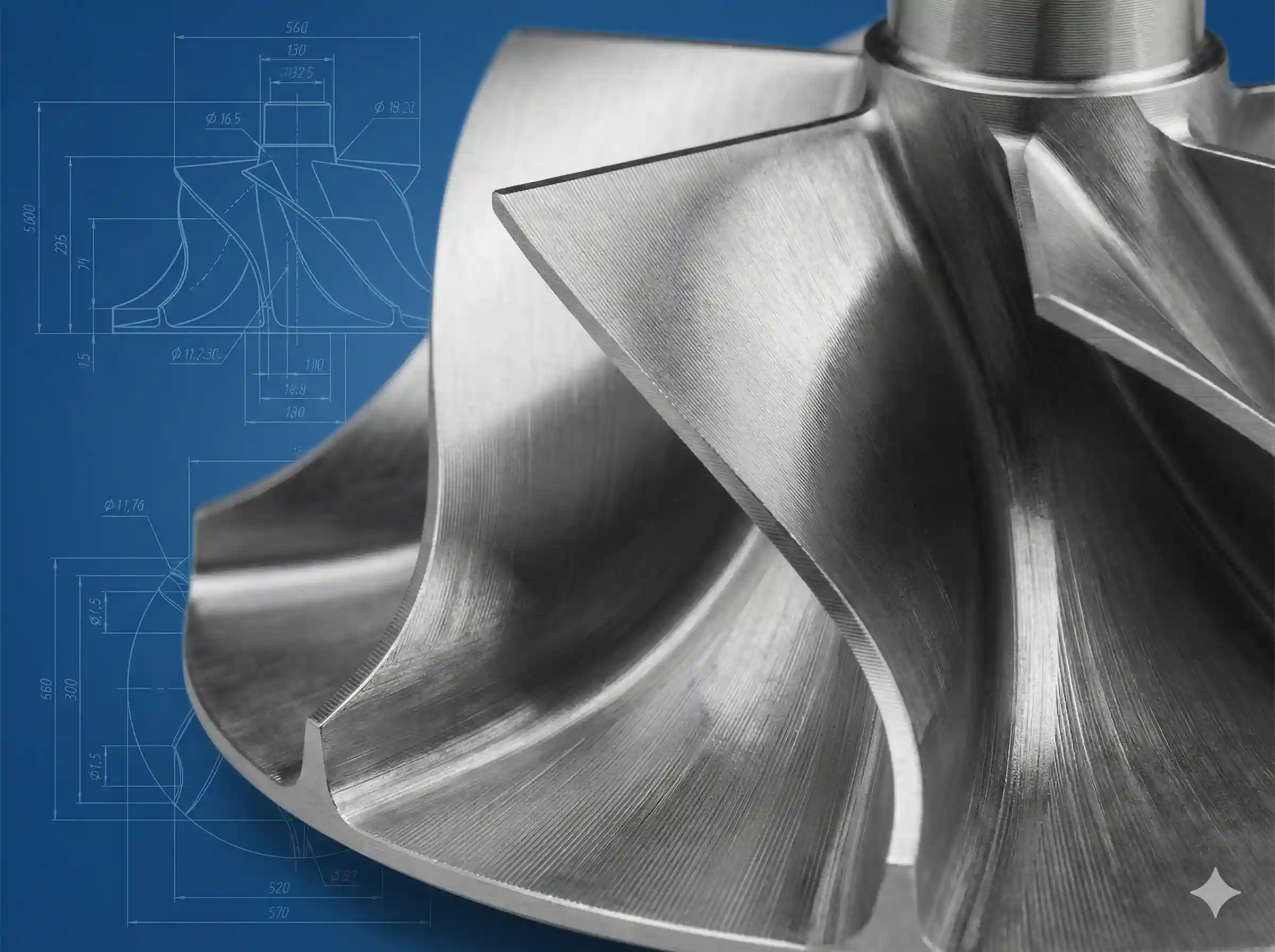 Compressor Impeller Detail