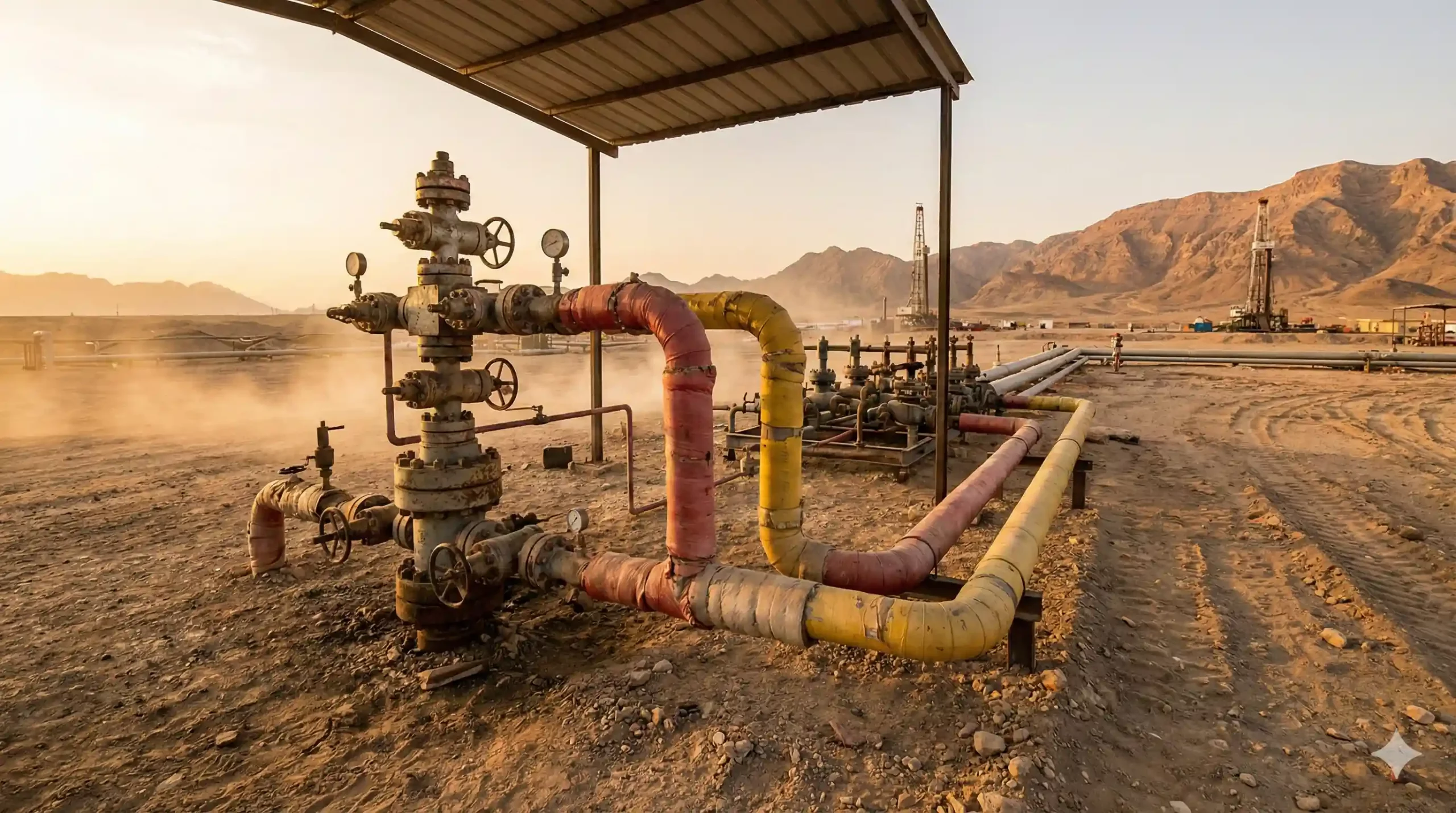 Wellhead Installation Site